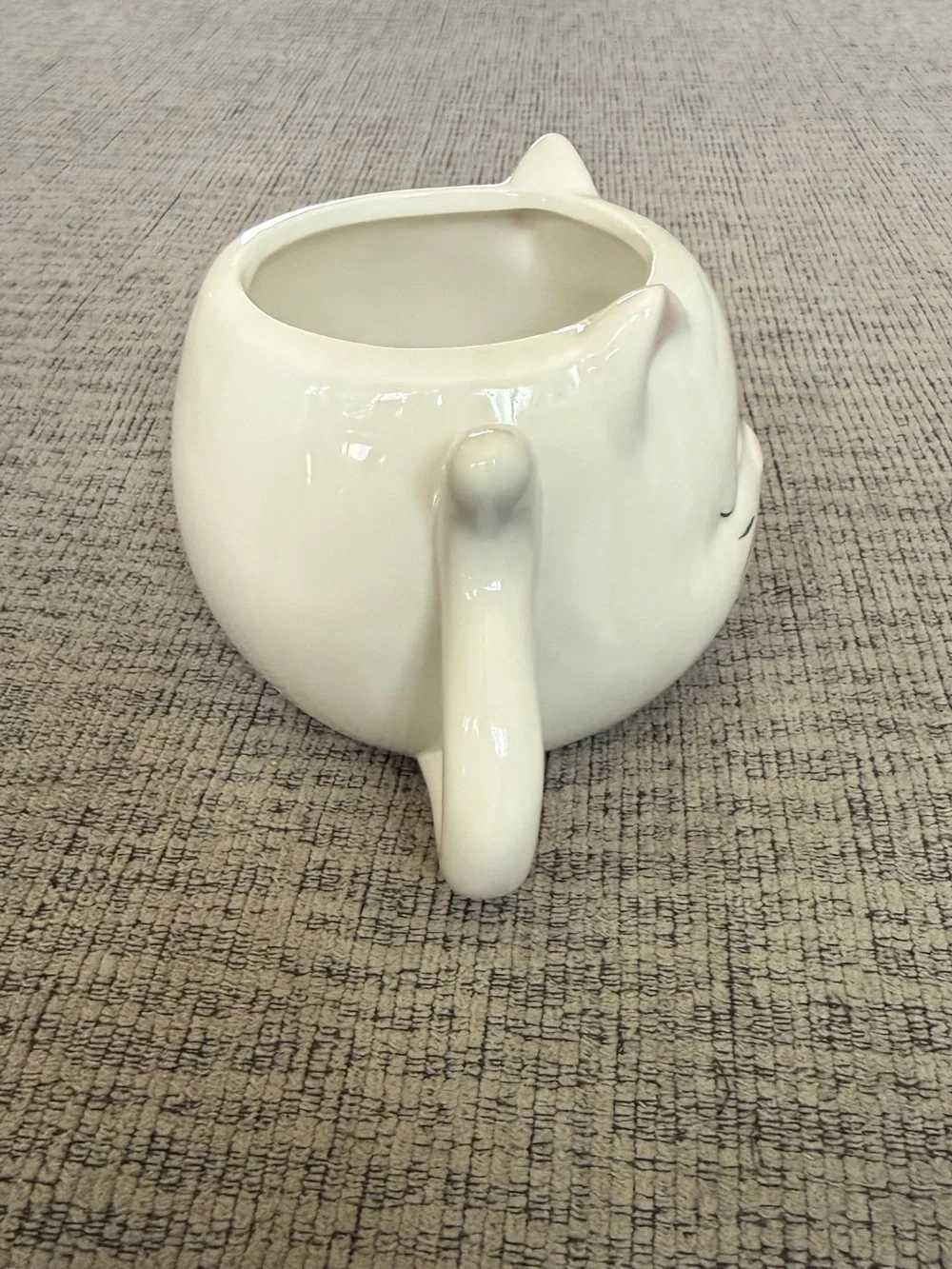White Cat Coffee Mug